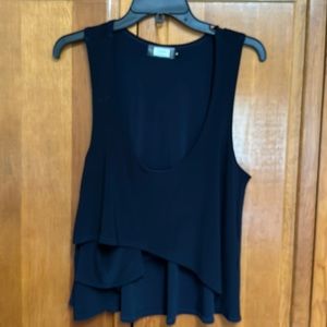 Sympli Navy Shorty Top.  Size 8.